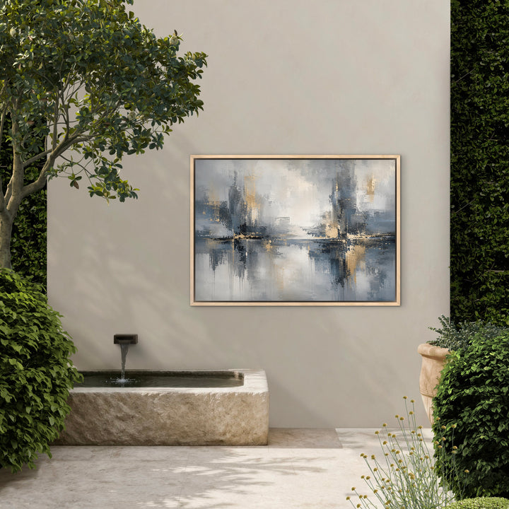 Framed Canvas - Manhattan Gold