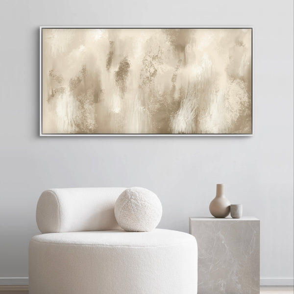 Framed Canvas - Champagne Mist