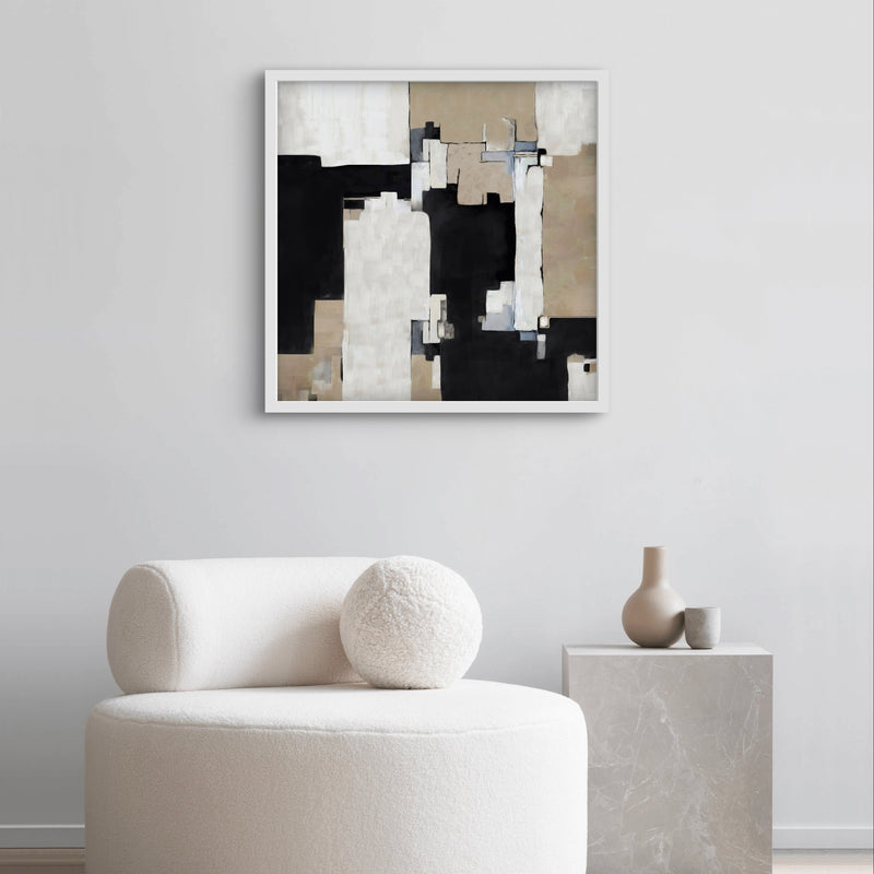 Set of 1 - Abstract Art  'Concrete Dreams'