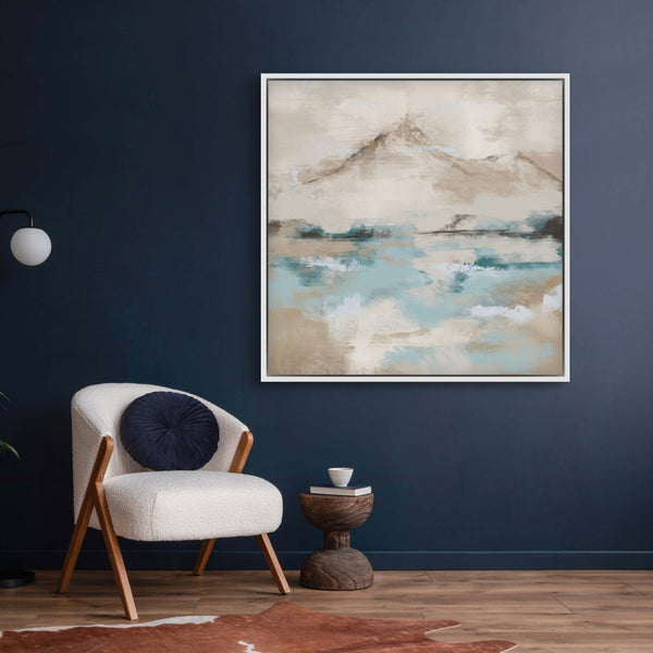 Framed Canvas - Blue Mountain