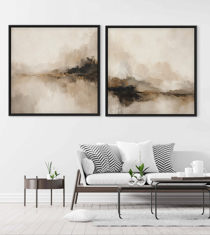 Framed Canvas Set of 2 - Mayfair