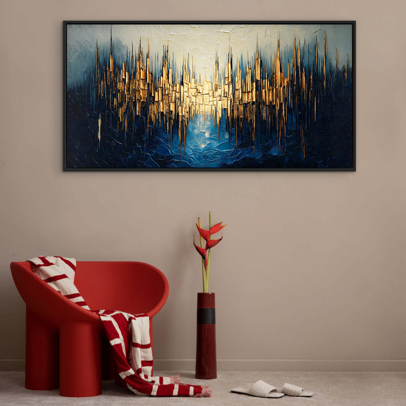 Framed Canvas - Los Angeles