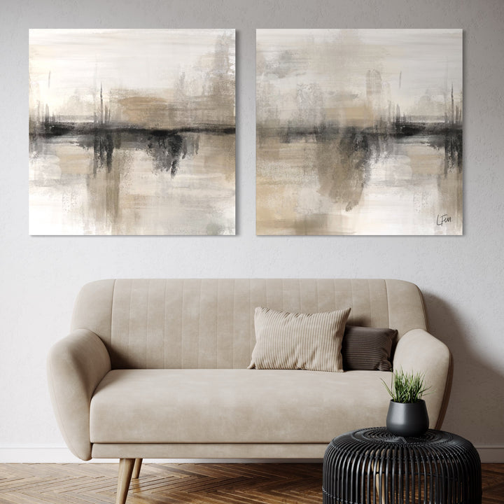 Abstract Canvas Set of 2 - Nude Heaven