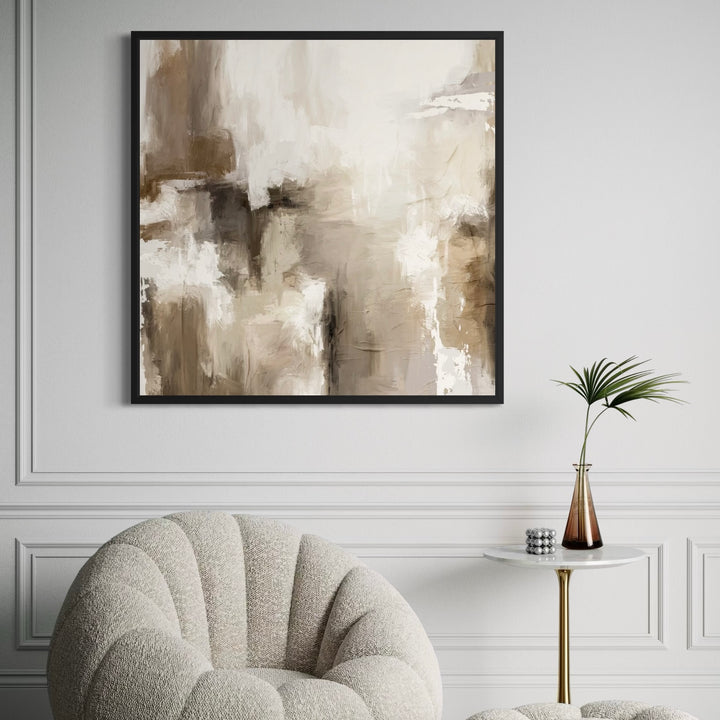 Framed Canvas - Santorini