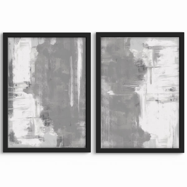 Abstract Art Set of 2 prints - Florence