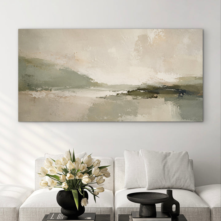 Abstract Canvas - Green Essence