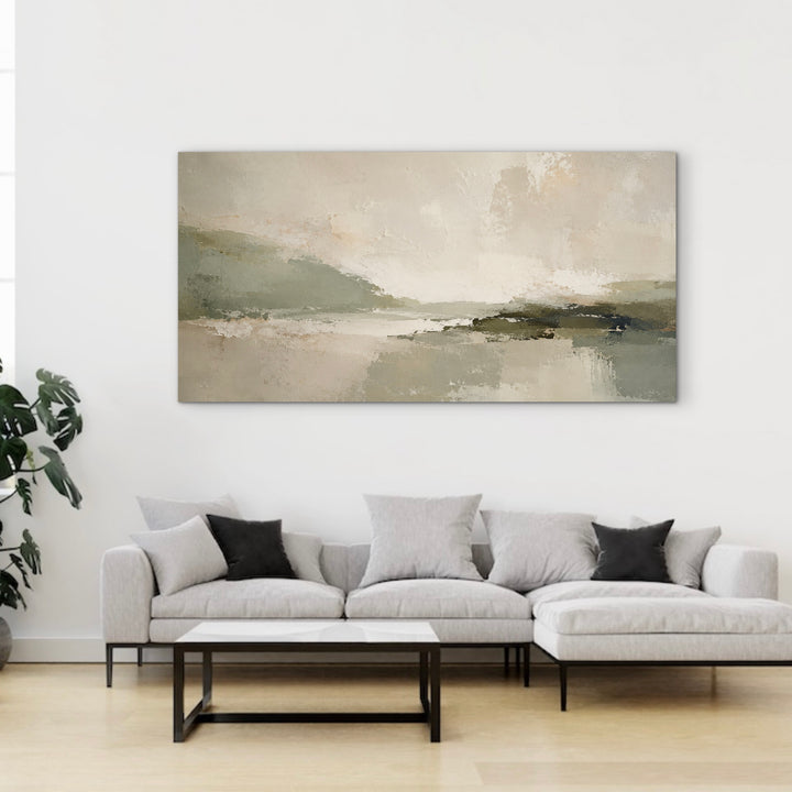 Abstract Canvas - Green Essence