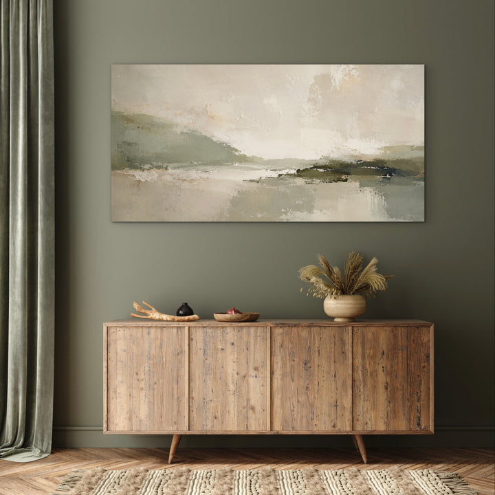 Abstract Canvas - Green Essence
