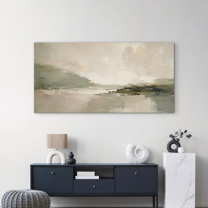Abstract Canvas - Green Essence