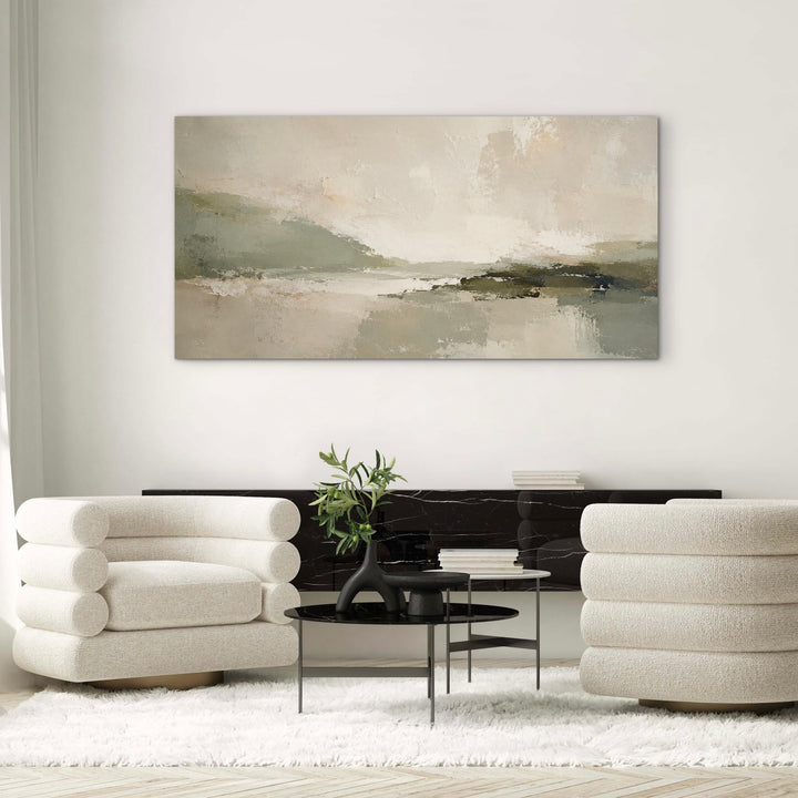 Abstract Canvas - Green Essence