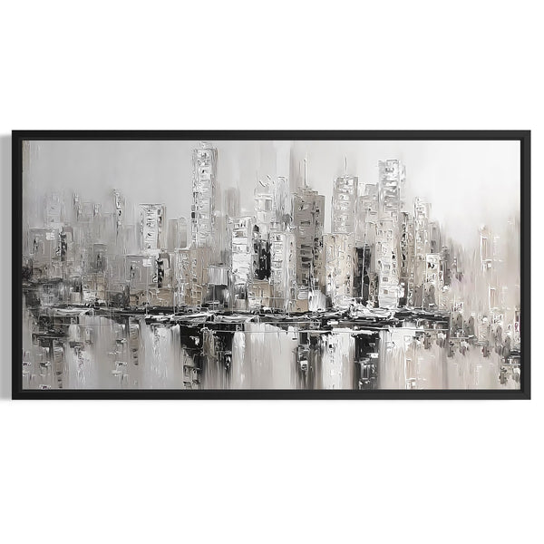 Framed Canvas - New York