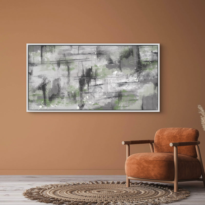 Framed Canvas - Urban Mist