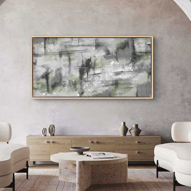 Framed Canvas - Urban Mist