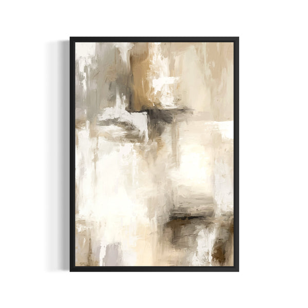 Framed Canvas  - Santorini