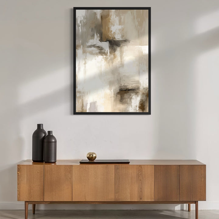 Framed Canvas  - Santorini