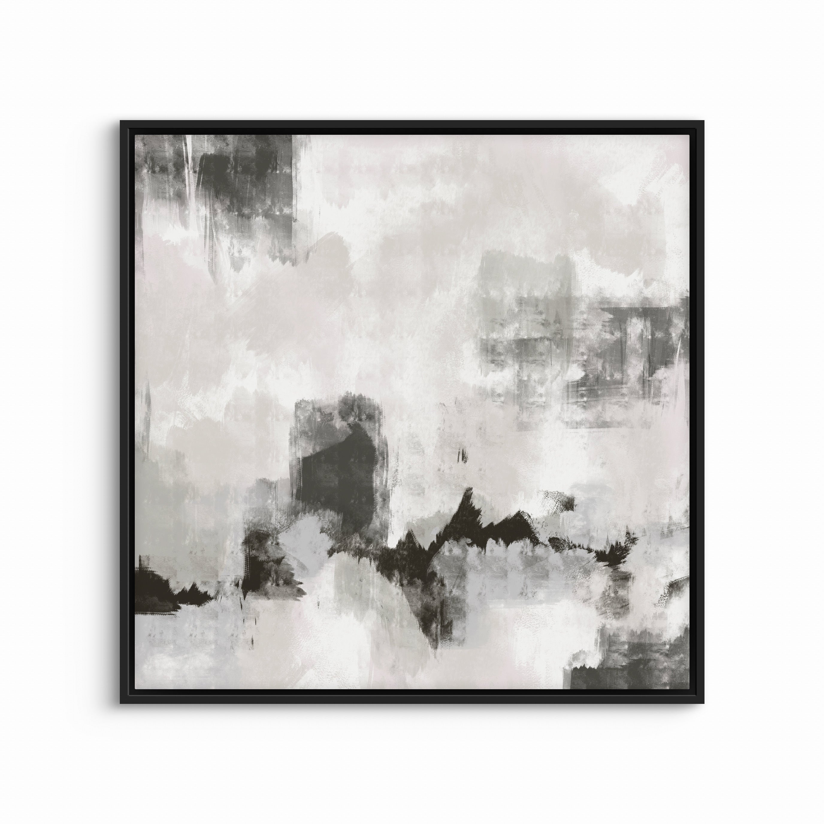 Abstract Canvas Wall Art in a White Background