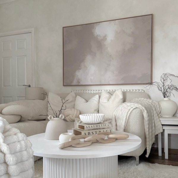 Framed Canvas - Clouds