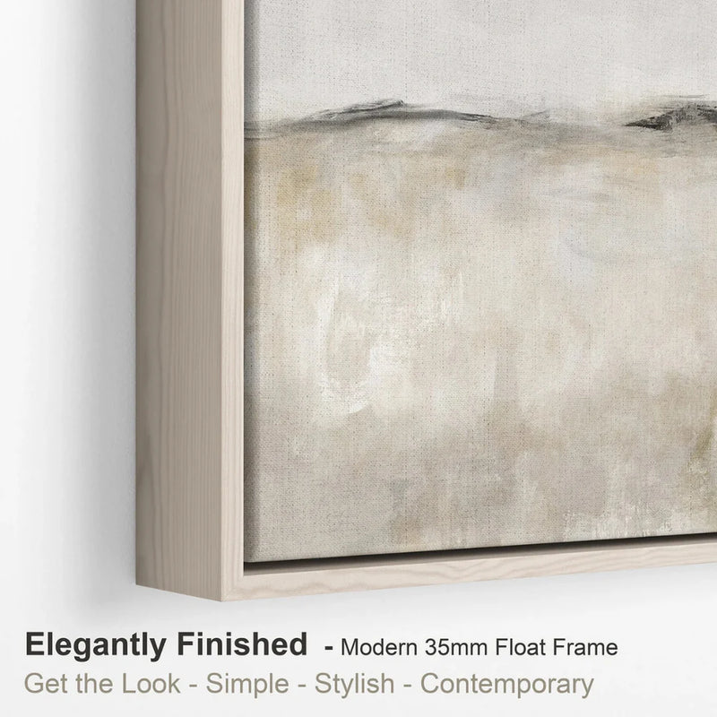 Set of 3 Framed Canvas - Ocean Mountain