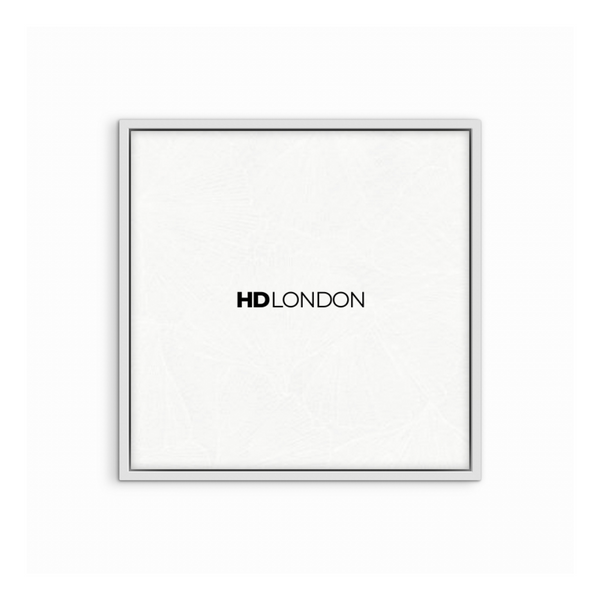 Square Wooden Frame (White)