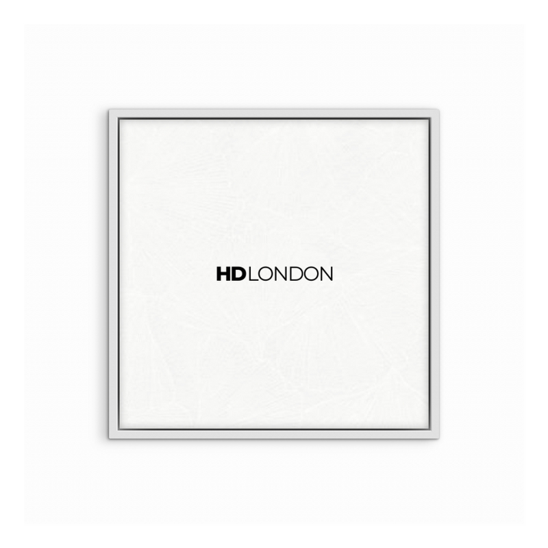 Square Wooden Frame (White)