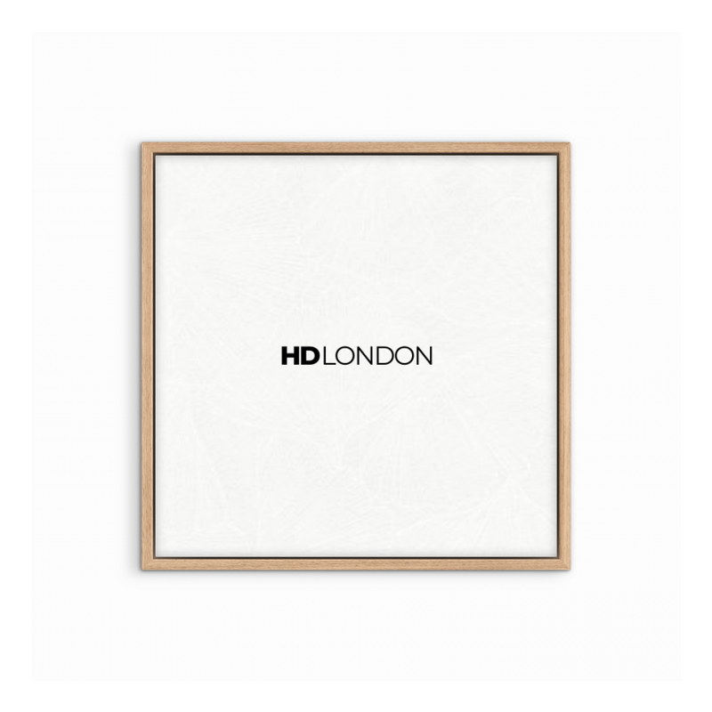 Square Wooden Frame (Natural)
