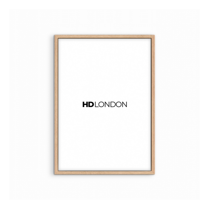 Portrait Wooden Frame (Natural)