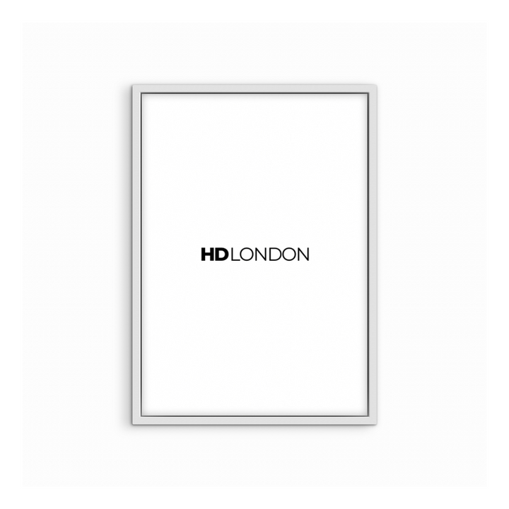 Portrait Wooden Frame (White)