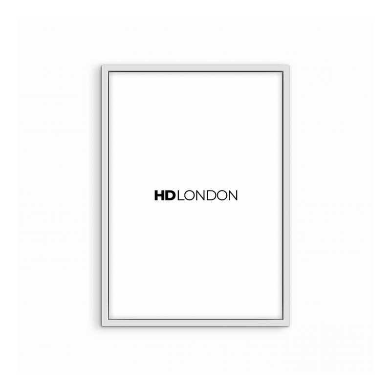 Portrait Wooden Frame (White)