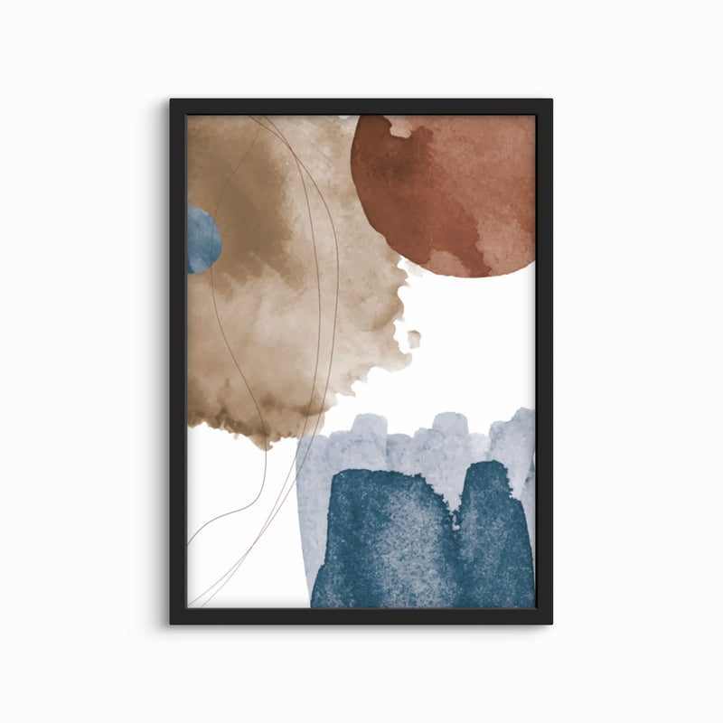 Abstract Art Print Astrazion - Modern Living Room Art