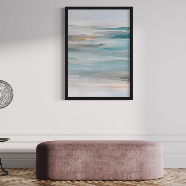 Abstract Art Print Calm Ocean - Modern living Room Art