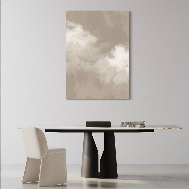 Abstract Canvas Art Clouds -  Living Room Wall Art