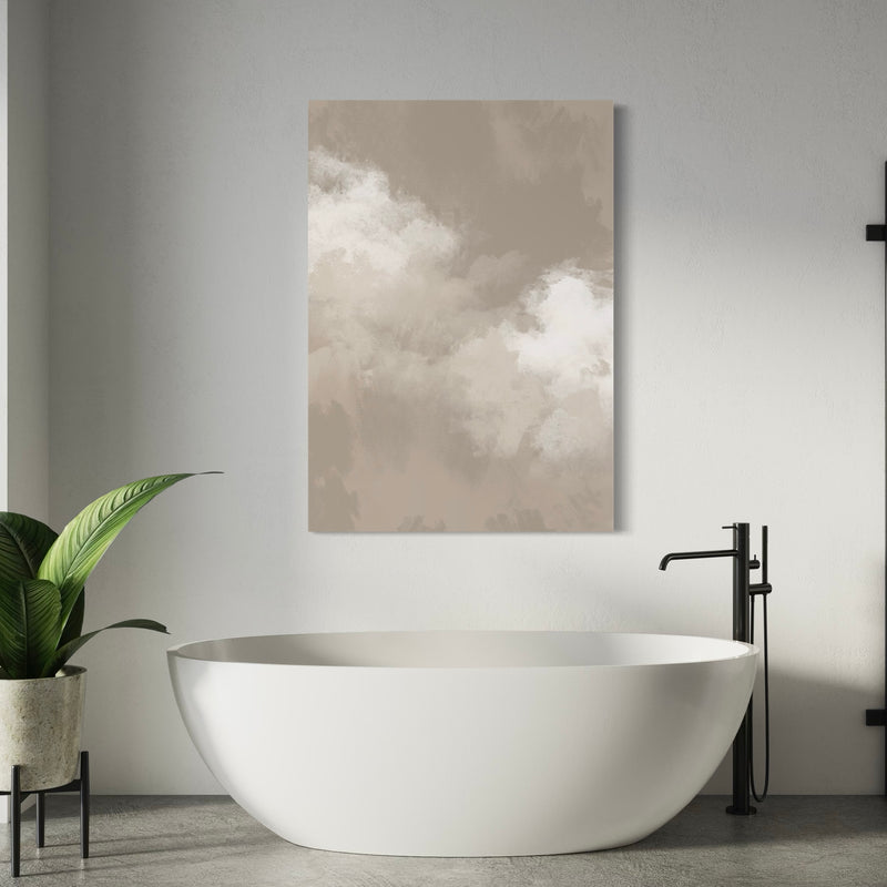 Abstract Canvas Art Clouds -  Living Room Wall Art