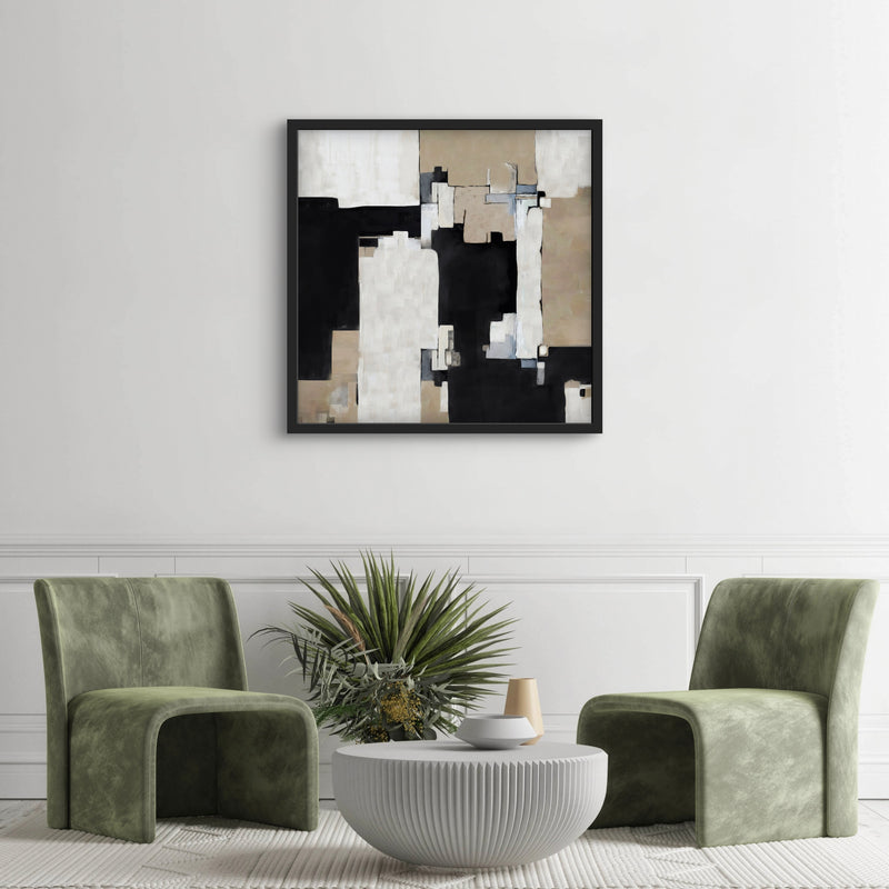 Modern Abstract Art Print Concrete Dreams- Living room art