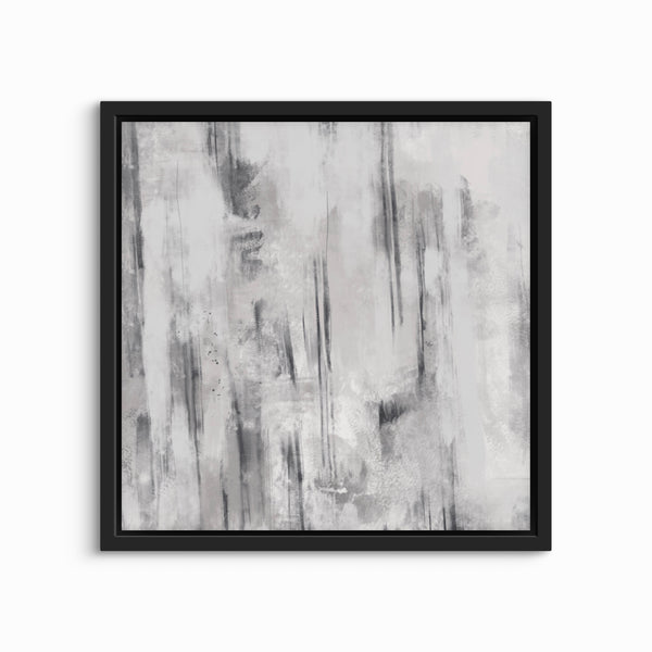Abstract Art Print Concrete - Framed Canvas Minimalist Home Decor Art