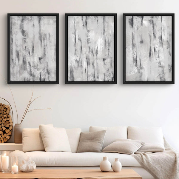 Abstract Art Framed Canvas Concrete-Modern Art Print