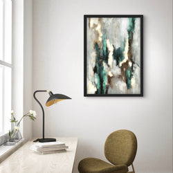 Abstract Art Print Green Forest - Modern Art Print