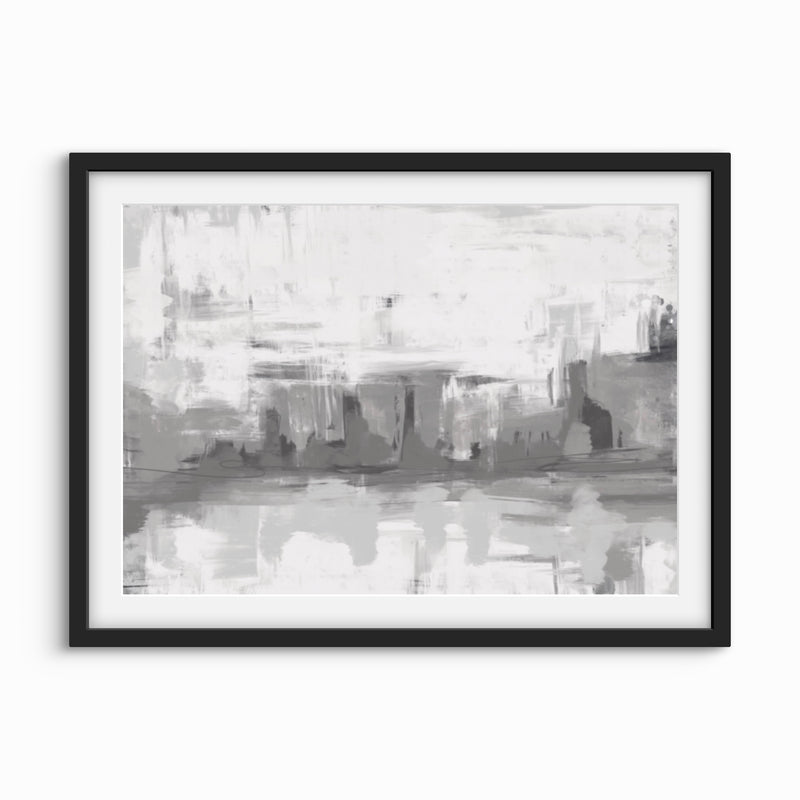 Modern Abstract Art Print Milan - Minimalist Living Room Art