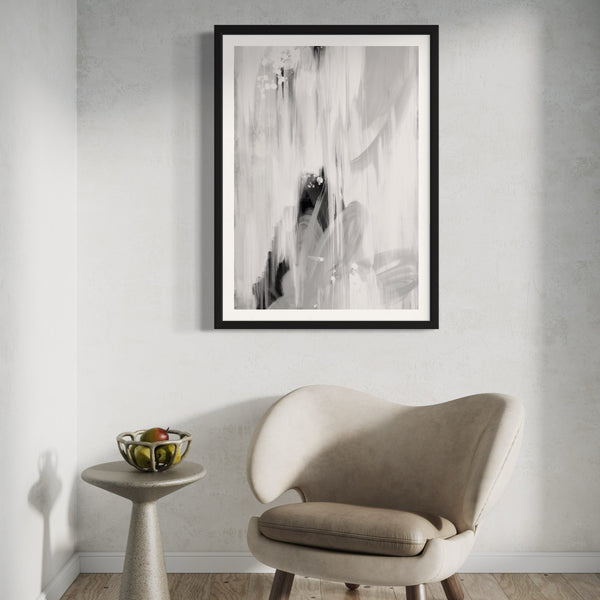 Modern Abstract Art Print Monaco - Minimalist Home Decor