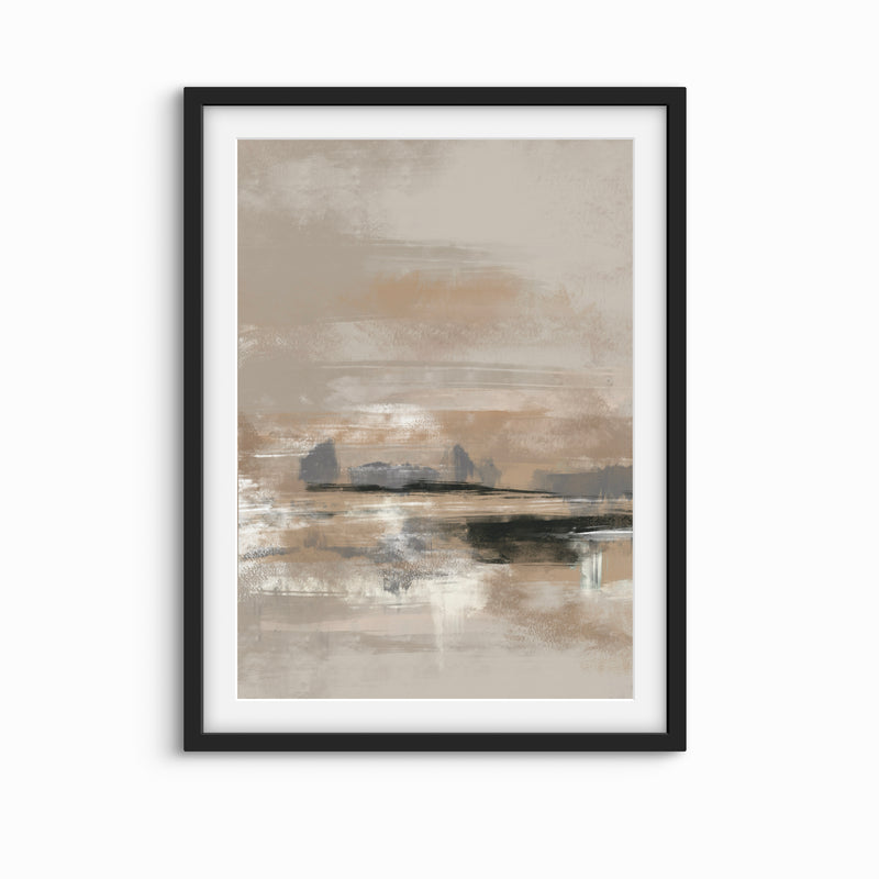 Modern Abstract Art Print in Nude- Rome- Gallery Wall Print