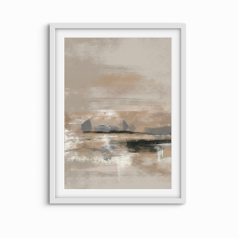 Modern Abstract Art Print in Nude- Rome- Gallery Wall Print