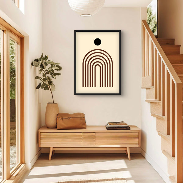 Abstract  Minimalist Art Boho Lines -  Modern Art Print