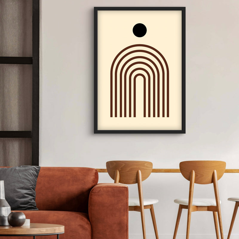 Abstract  Minimalist Art Boho Lines -  Modern Art Print