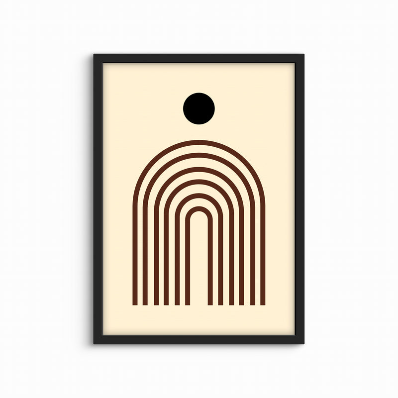 Abstract  Minimalist Art Boho Lines -  Modern Art Print