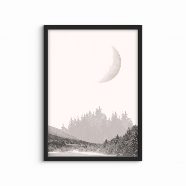 Modern Abstract Art In Grey - Minimalist Interior Design Art