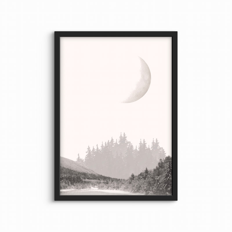 Modern Abstract Art In Grey - Minimalist Interior Design Art