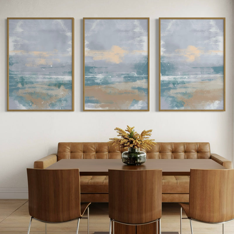 Abstract Minimalist Art Coastal Whispers -  Modern Art Print