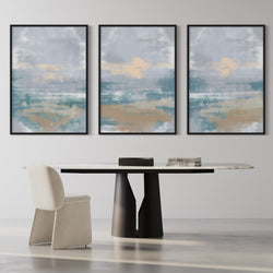 Abstract Minimalist Art Coastal Whispers -  Modern Art Print
