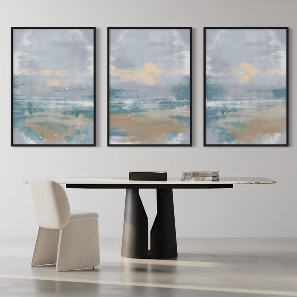 Abstract Minimalist Art Coastal Whispers -  Modern Art Print