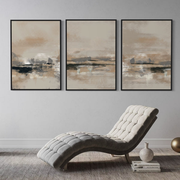 Abstract Canvas Art Rome -  Modern Living Room Wall Art