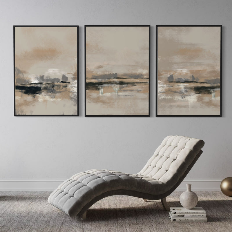 Abstract Canvas Art Rome -  Modern Living Room Wall Art